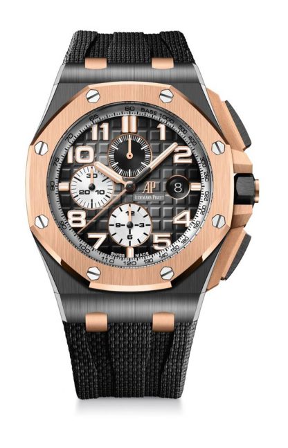 Replica Audemars Piguet Royal Oak Offshore Chronograph Automatic Gray 26405NR-OO-A002CA-01