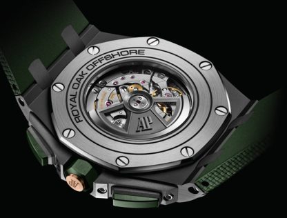 Replica Audemars Piguet Royal Oak Offshore Chronograph Automatic Green 26405CE-OO-A056CA-01 - Billede 2