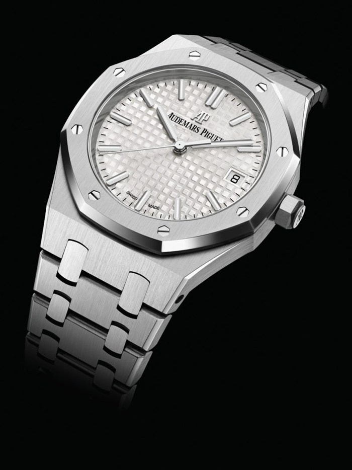 Replica Audemars Piguet Royal Oak Selfwinding Silver 77350ST.OO.1261ST.01 - Billede 2
