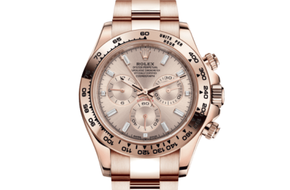 Replica Rolex Cosmograph Daytona Oyster 40 mm Everose guld 116505