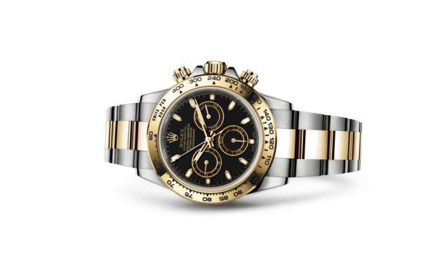 Replica Rolex Cosmograph Daytona Oyster 40 mm Østersstål og gult guld 116503 - Billede 2