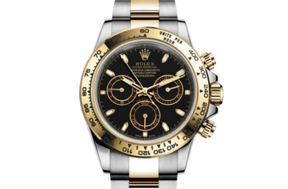 Replica Rolex Cosmograph Daytona Oyster 40 mm Østersstål og gult guld 116503