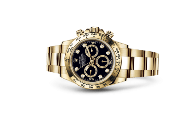 Replica Rolex Cosmograph Daytona Oyster 40 mm gult guld 116508 - Billede 2
