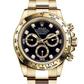 Replica Rolex Cosmograph Daytona Oyster 40 mm gult guld 116508
