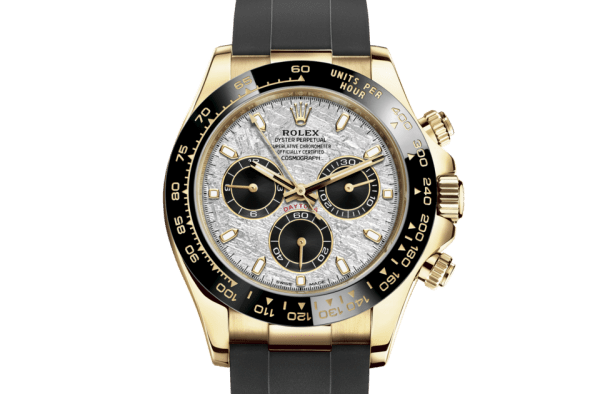Replica Rolex Cosmograph Daytona Oyster 40 mm gult guld 116518LN
