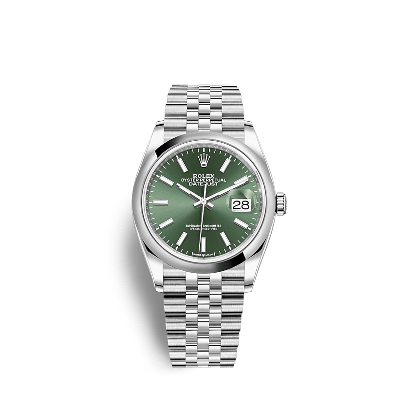 Replica Rolex Datejust 126200 36mm Mintgrøn