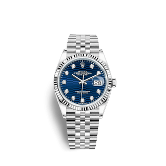 Replica Rolex Datejust 126234 36mm Lyseblå