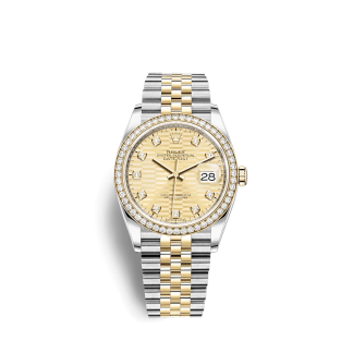 Replica Rolex Datejust 126283RBR 36mm Gylden