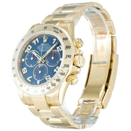 Replica Rolex Daytona Blue Dial 116528 - Billede 2