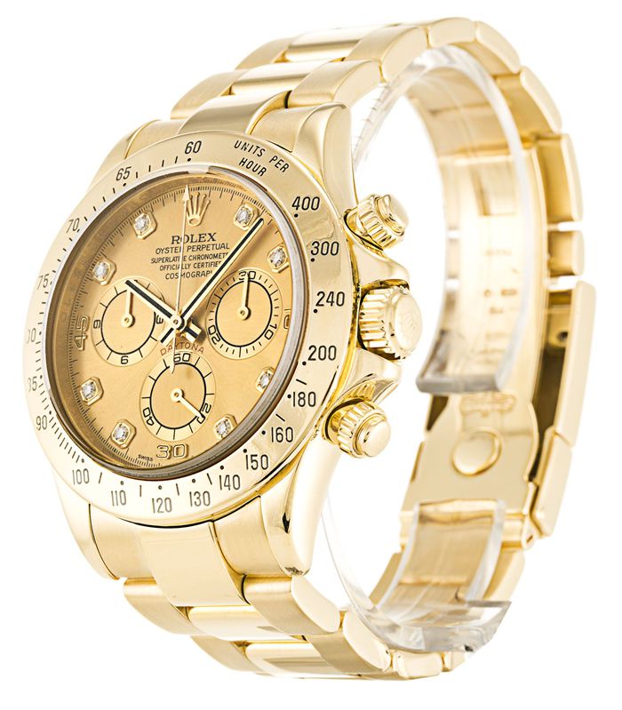 Replica Rolex Daytona Champagne Dial 116528 - Billede 2