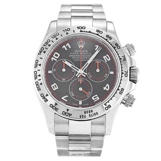 Replica Rolex Daytona sort urskive 116509
