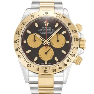Replica Rolex Daytona sort urskive 116523