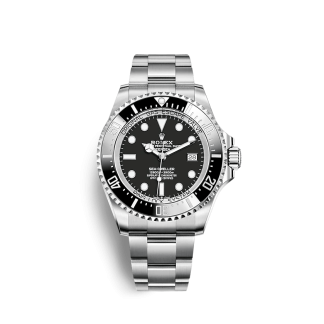 Replica Rolex Deepsea 136660 44mm Sort