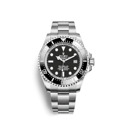 Replica Rolex Deepsea 136660 44mm Sort