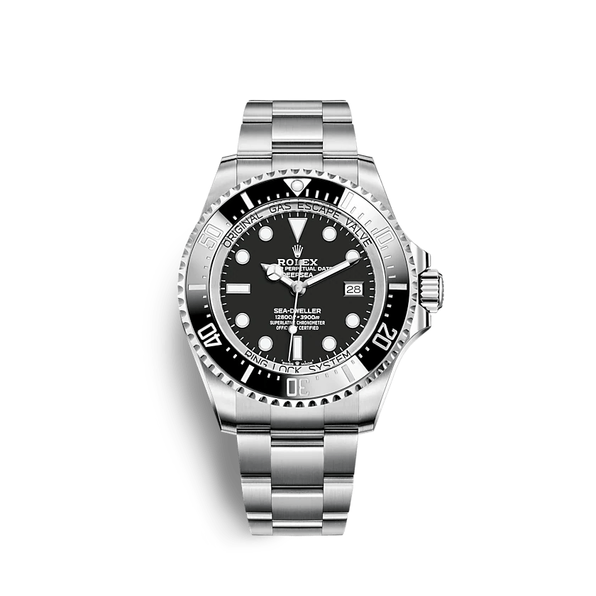 Replica Rolex Deepsea 136660 44mm Sort