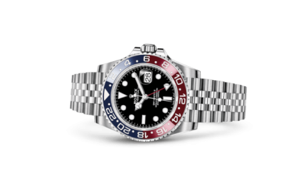 Replica Rolex GMT-Master II Oyster 40 mm Oystersteel 126710BLRO - Billede 2