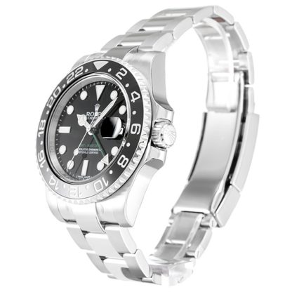 Replica Rolex GMT Master II Sort 116710 - Billede 2