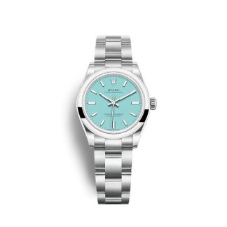Replica Rolex Oyster Perpetual 31mm turkisblå