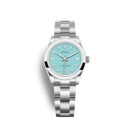 Replica Rolex Oyster Perpetual 31mm turkisblå