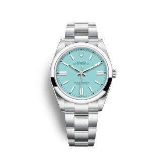 Replica Rolex Oyster Perpetual 41mm turkisblå