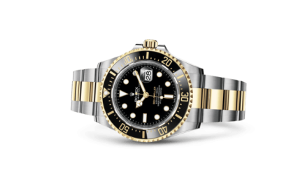 Replica Rolex Sea-Dweller Oyster 43 mm i østersstål og gult guld 126603 - Billede 2