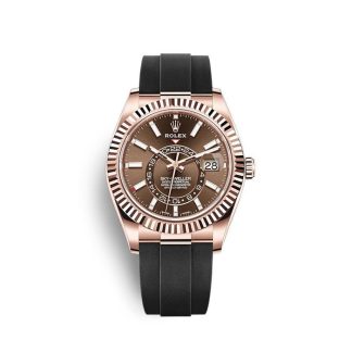 Replica Rolex Sky-Dweller 326235 Chokolade