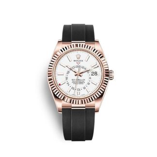 Replica Rolex Sky-Dweller 326235 Hvid