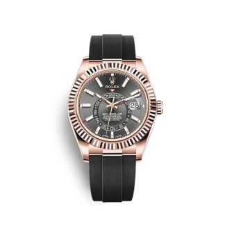 Replica Rolex Sky-Dweller 326235 Sort