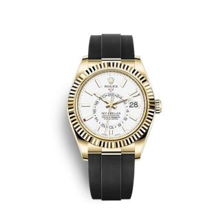 Replica Rolex Sky-Dweller 326238 Hvid