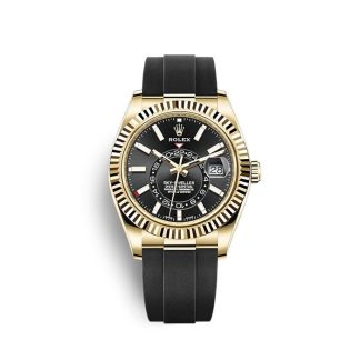 Replica Rolex Sky-Dweller 326238 Sort