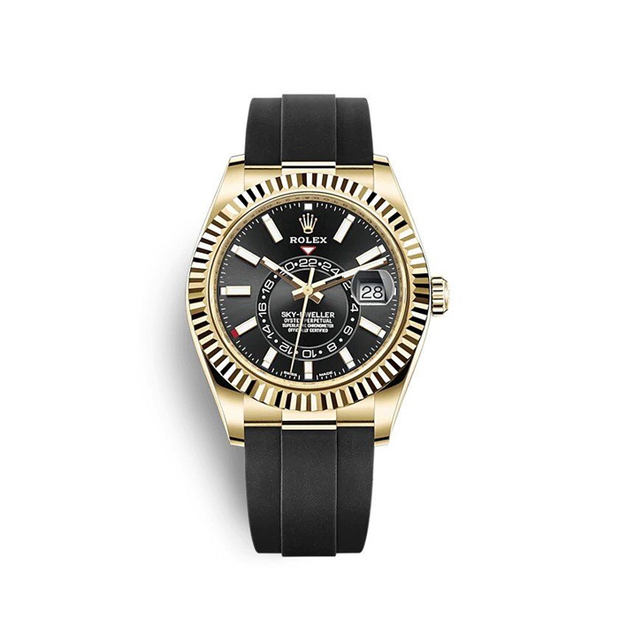 Replica Rolex Sky-Dweller 326238 Sort