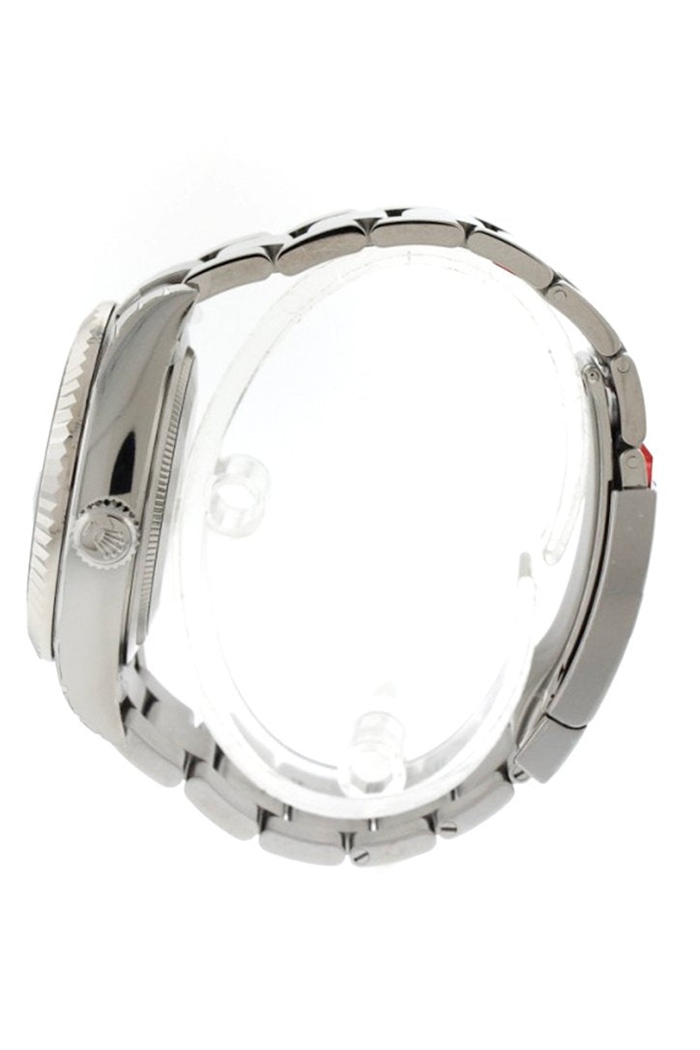 Replica Rolex Sky Dweller Black Dial White Gold Bezel Oyster 326934 - Billede 4
