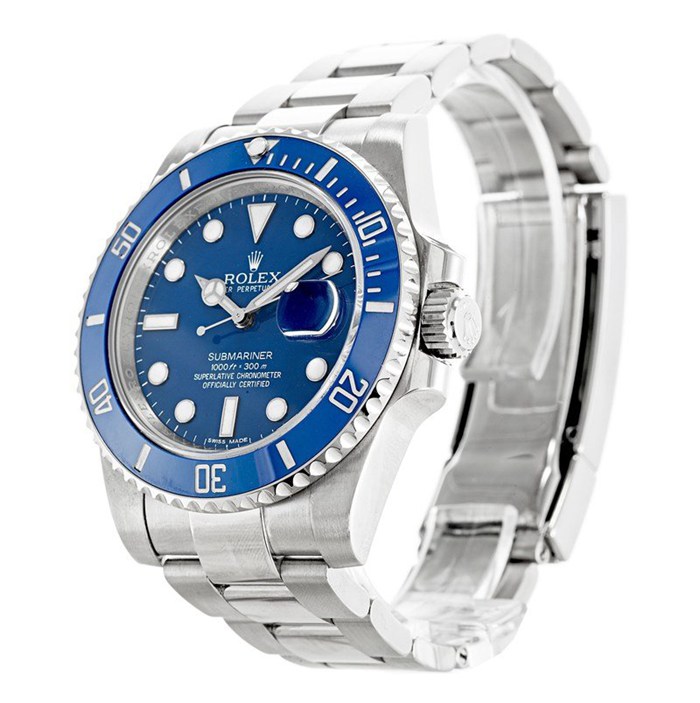 Replica Rolex Submariner Blå 116619LB - Billede 2