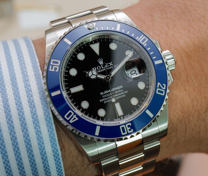 Replica Rolex Submariner Date 126619LB - Billede 7