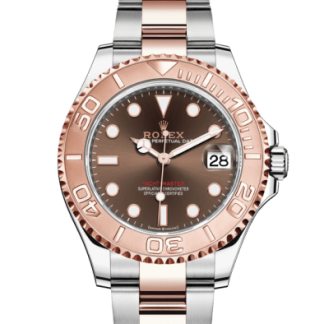Replica Rolex Yacht-Master 37 Oyster 37 mm Oystersteel og Everose guld 268621