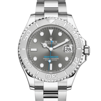 Replica Rolex Yacht-Master 37 Oyster 37 mm Oystersteel og platin 268622