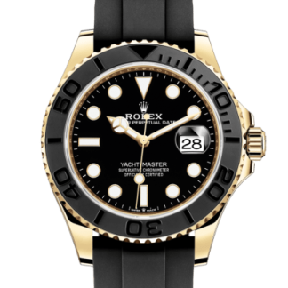 Replica Rolex Yacht Master 42 Oyster 42 mm gult guld 226658