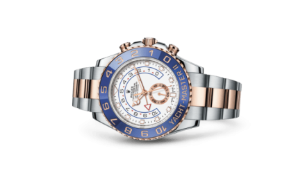 Replica Rolex Yacht-Master II Oyster 44 mm Oystersteel og Everose guld 116681 - Billede 2