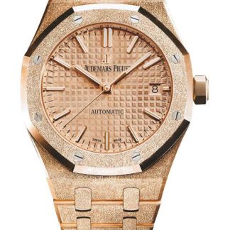 Replika Audemars Piguet Royal Oak Frosted Gold Selfwinding Gold 15454OR.GG.1259OR.03
