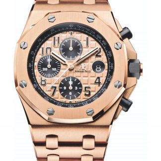 Replika Audemars Piguet Royal Oak Offshore Chronograph Guld 26470OR.OO.1000OR.01