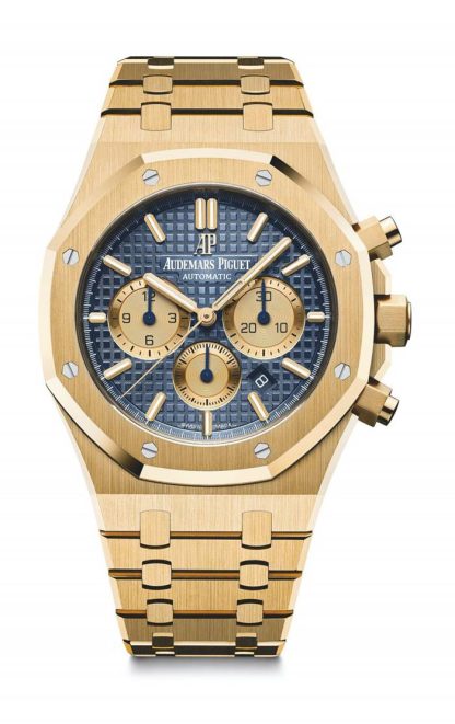 Replika Audemars Piguet Royal Oak Offshore Selfwinding Chronograph Blue 26331BA.OO.1220BA.01