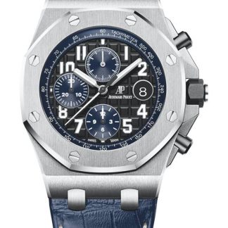 Replika Audemars Piguet Royal Oak Offshore Selfwinding Chronograph Blue 26470ST.OO.A028CR.01