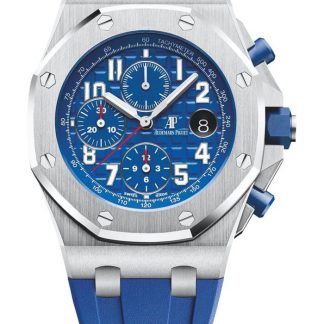 Replika Audemars Piguet Royal Oak Offshore Selfwinding Chronograph Blue 26470ST.OO.A030CA.01