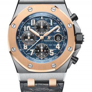 Replika Audemars Piguet Royal Oak Offshore Selfwinding Chronograph Blue 26471SR.OO.D101CR.01