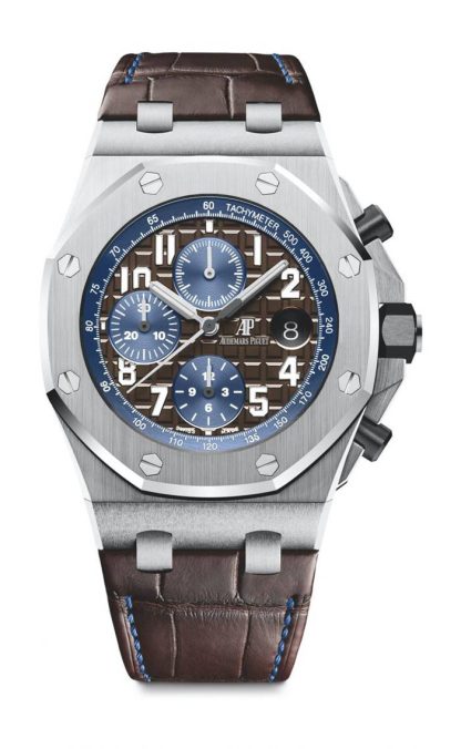 Replika Audemars Piguet Royal Oak Offshore Selfwinding Chronograph Brown 26470ST.OO.A099CR.01