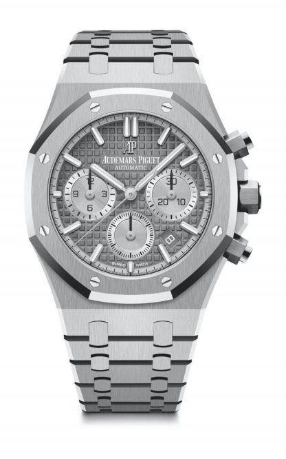 Replika Audemars Piguet Royal Oak Offshore Selfwinding Chronograph Grå 26315ST.OO.1256ST.02