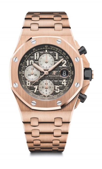 Replika Audemars Piguet Royal Oak Offshore Selfwinding Chronograph Gray 26470OR.OO.1000OR.02