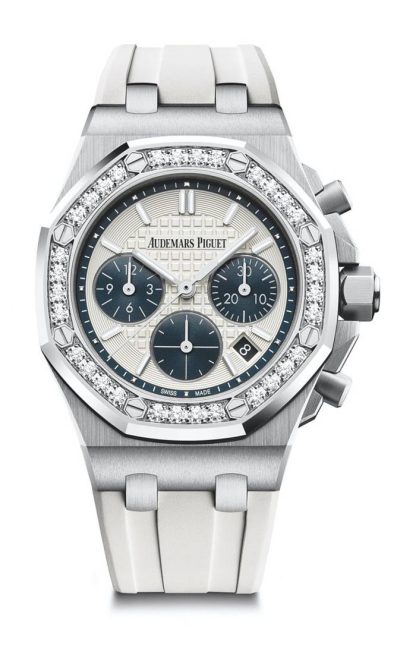 Replika Audemars Piguet Royal Oak Offshore Selfwinding Chronograph Sølv 26231ST.ZZ.D010CA.01