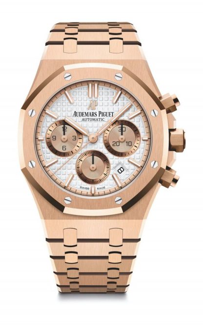 Replika Audemars Piguet Royal Oak Offshore Selfwinding Chronograph Sølv 26315OR.OO.1256OR.01
