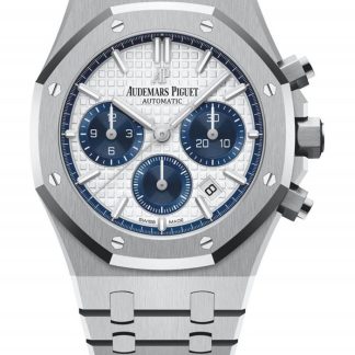 Replika Audemars Piguet Royal Oak Offshore Selfwinding Chronograph Sølv 26315ST.OO.1256ST.01